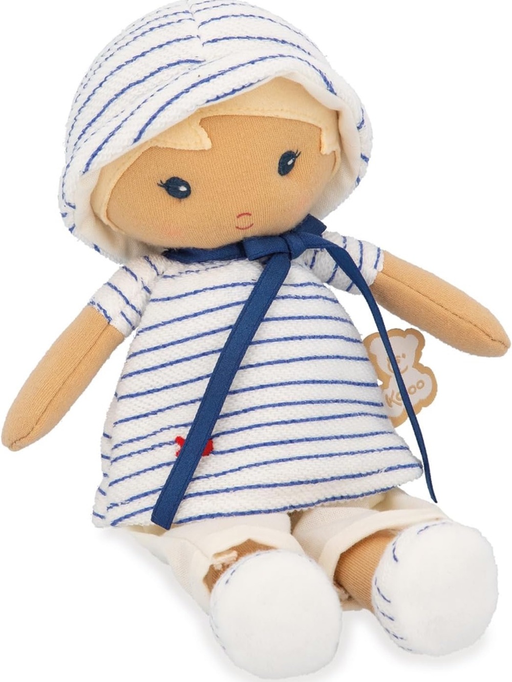 Kaloo Tendresse Eli doll Sailor Cloth Doll 9.8"